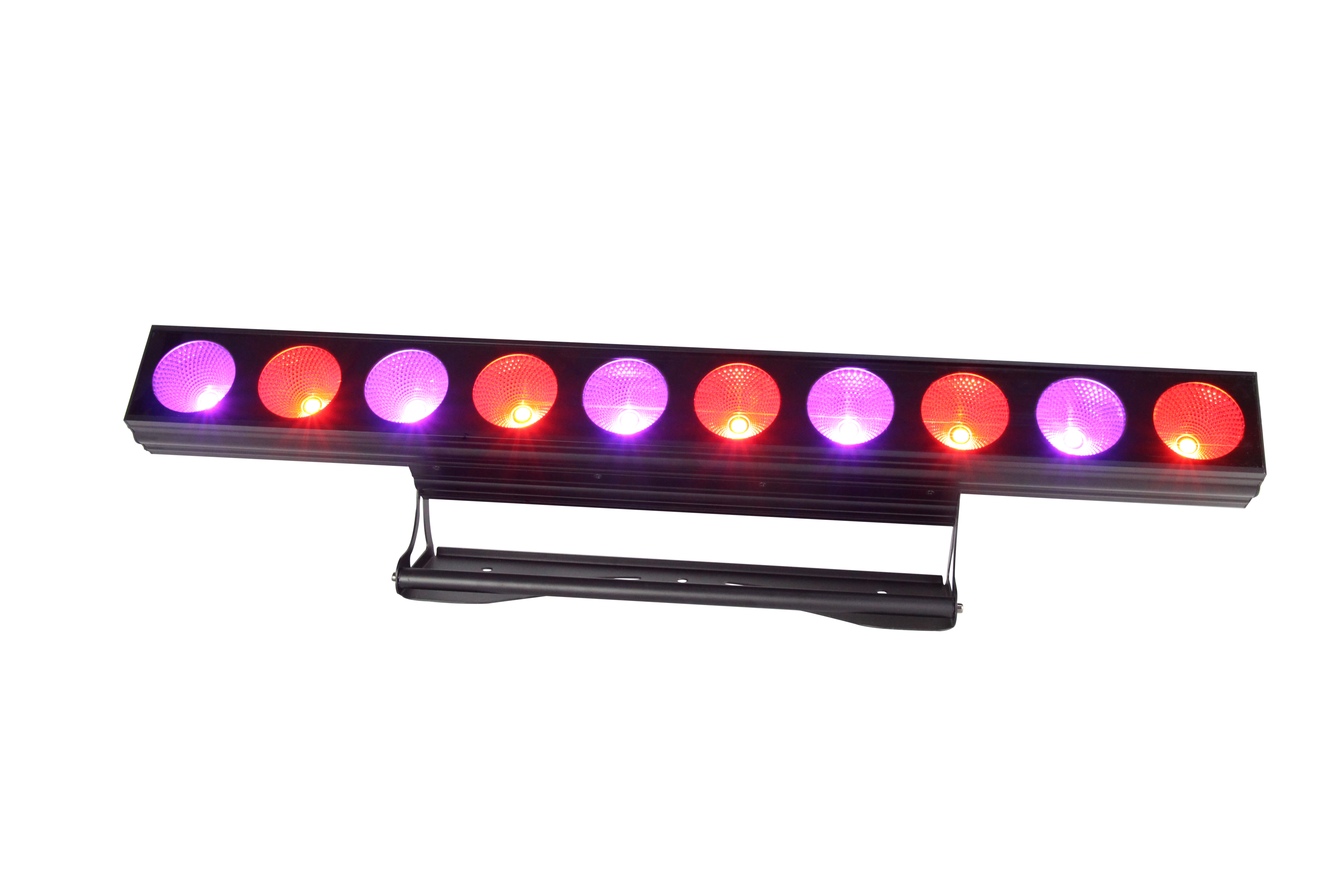 تأثيرات الصورة التحكم في البكسل 10X30W مصباح جداري Rgbw Cob Matrix Led Bar Light