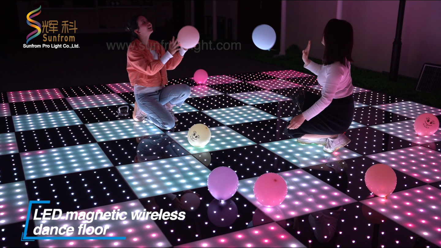 أحدث أرضية رقص LED مقاومة للماء لعطلة حفل زفاف نادي العرض