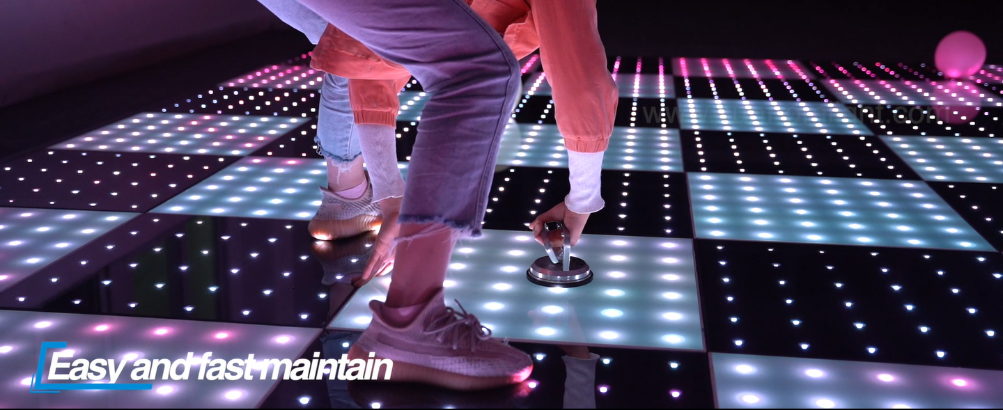 أحدث أرضية رقص LED مقاومة للماء لعطلة حفل زفاف نادي العرض